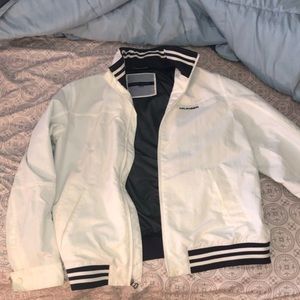 Tommy Hilfiger Jacket- White/Navy (size: M)